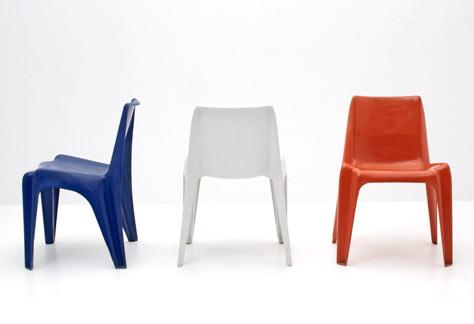 Bofinger-Stuhl, 3 Farben - 1