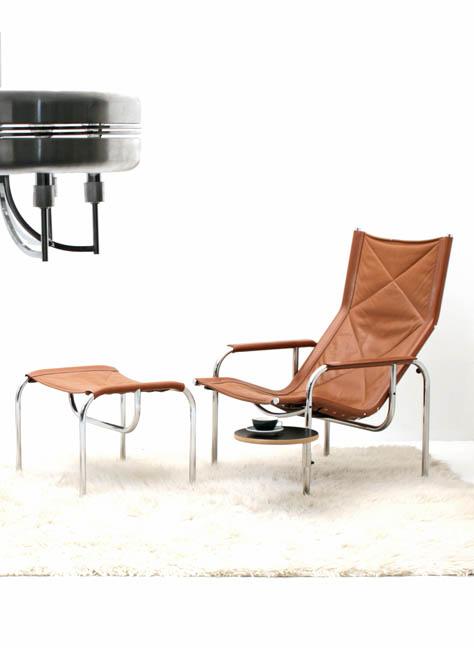 Strassle Sessel Ensemble 5094 Leder Sessel Sessel Bogen33