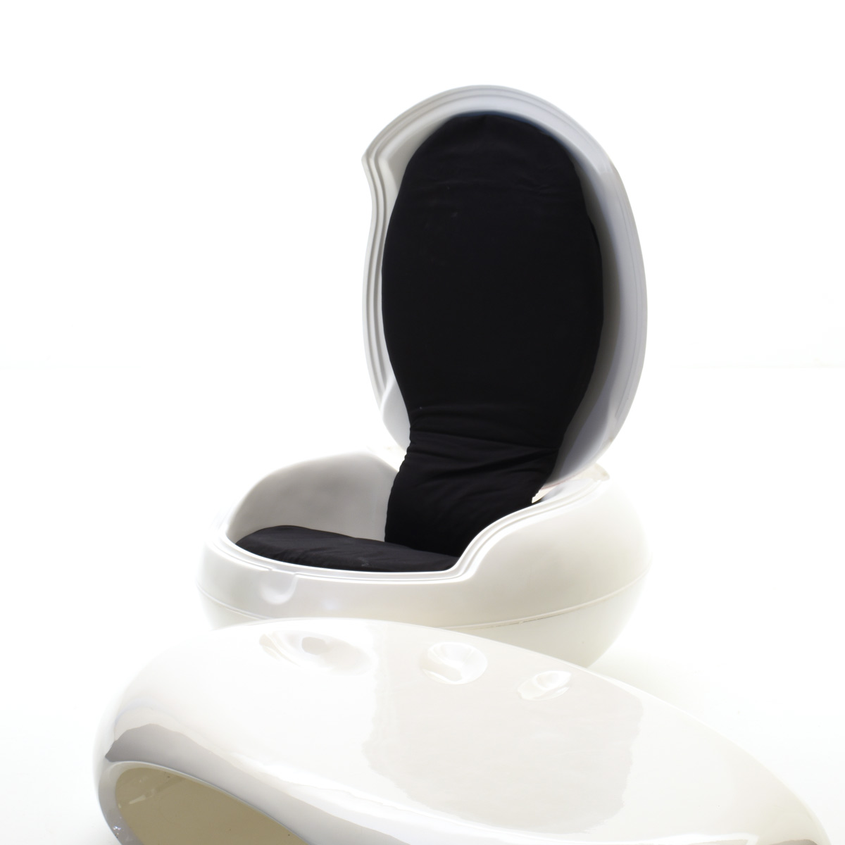 2er Set Garden Egg Chair,