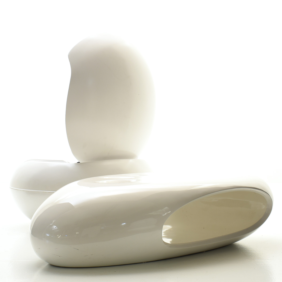 2er Set Garden Egg Chair, - 2