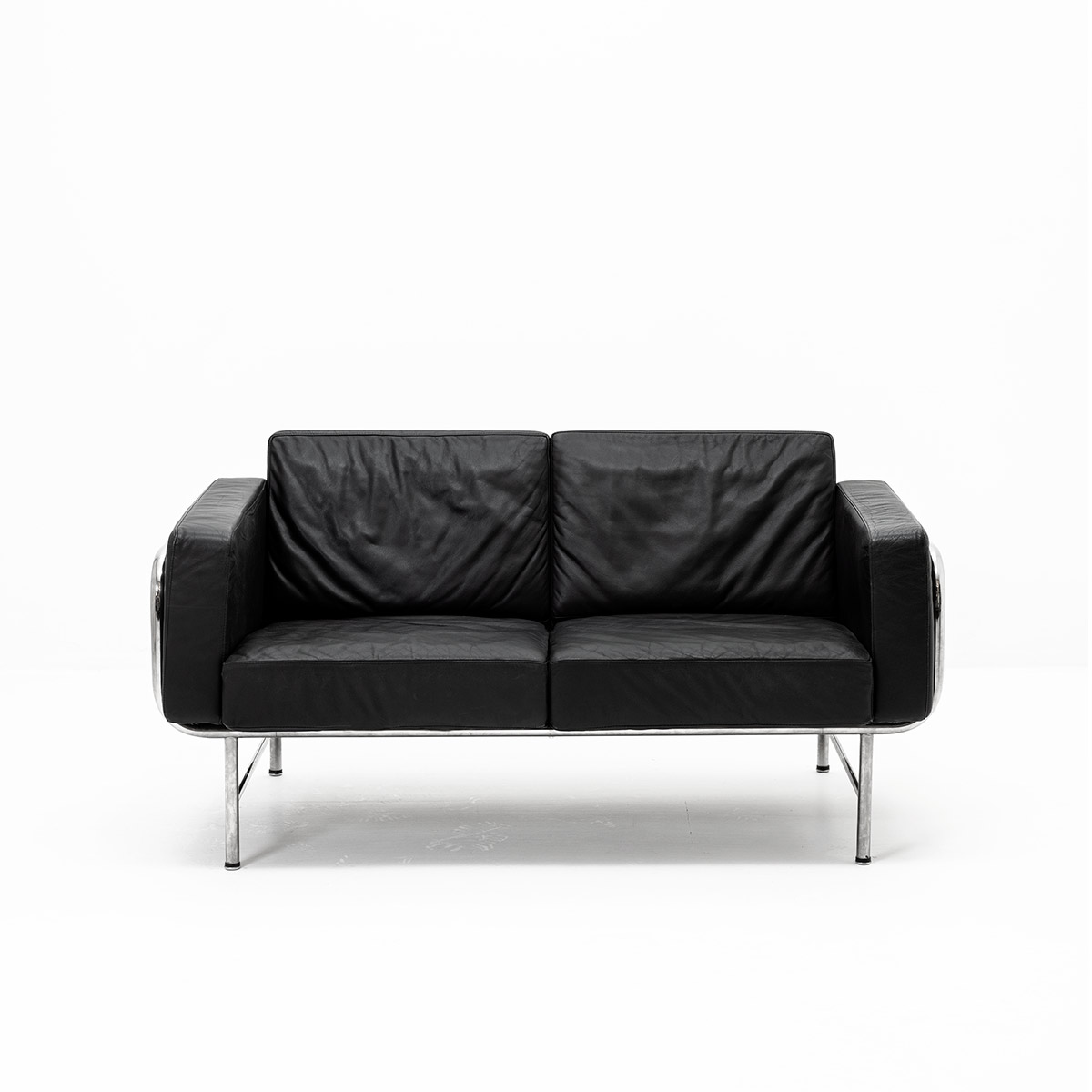 2er-Sofa von Hans Eichenberger, Eichenberger, Hans, Leder-Sofas, Sofa