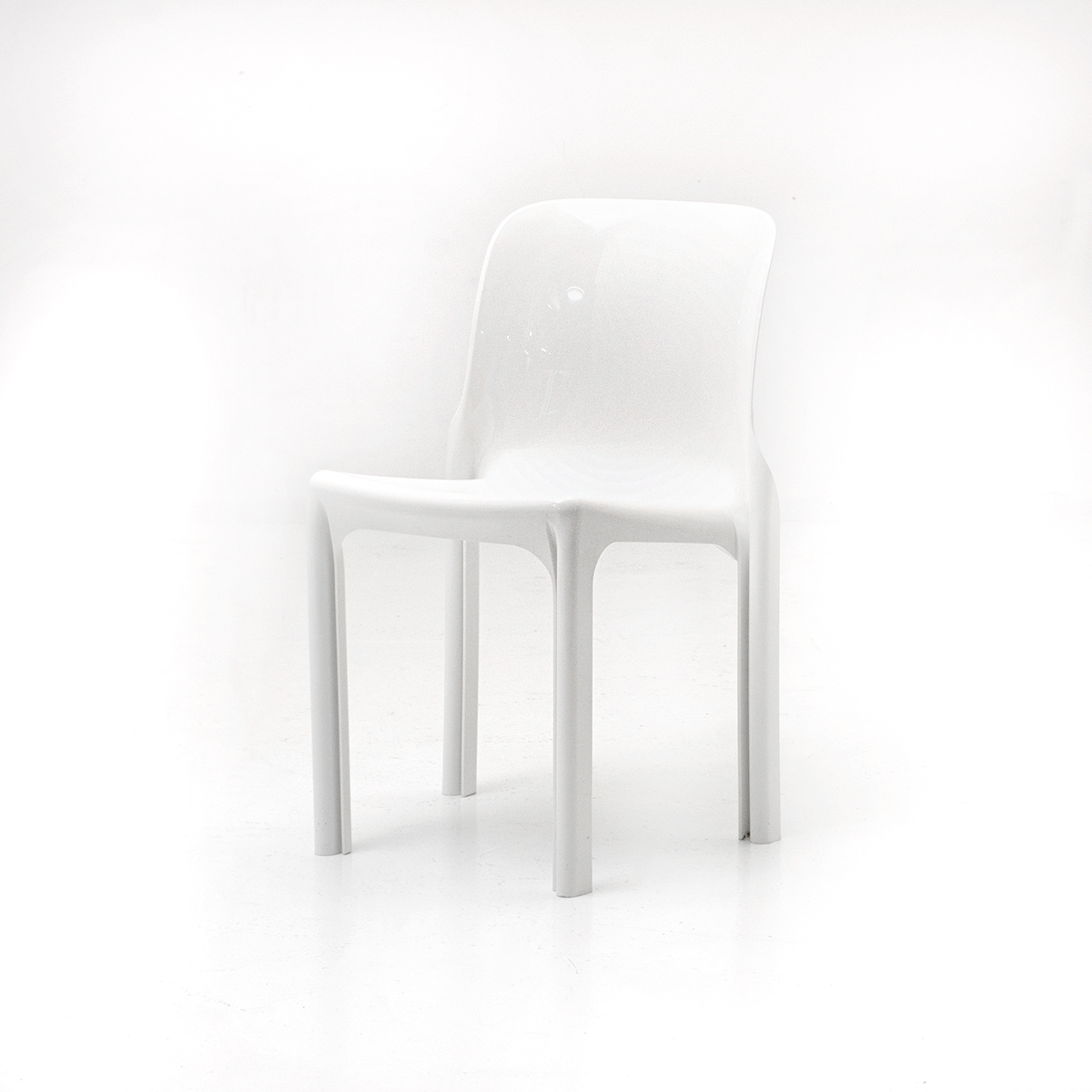 4-er Set Selene Chair, Vico Magistretti - 2