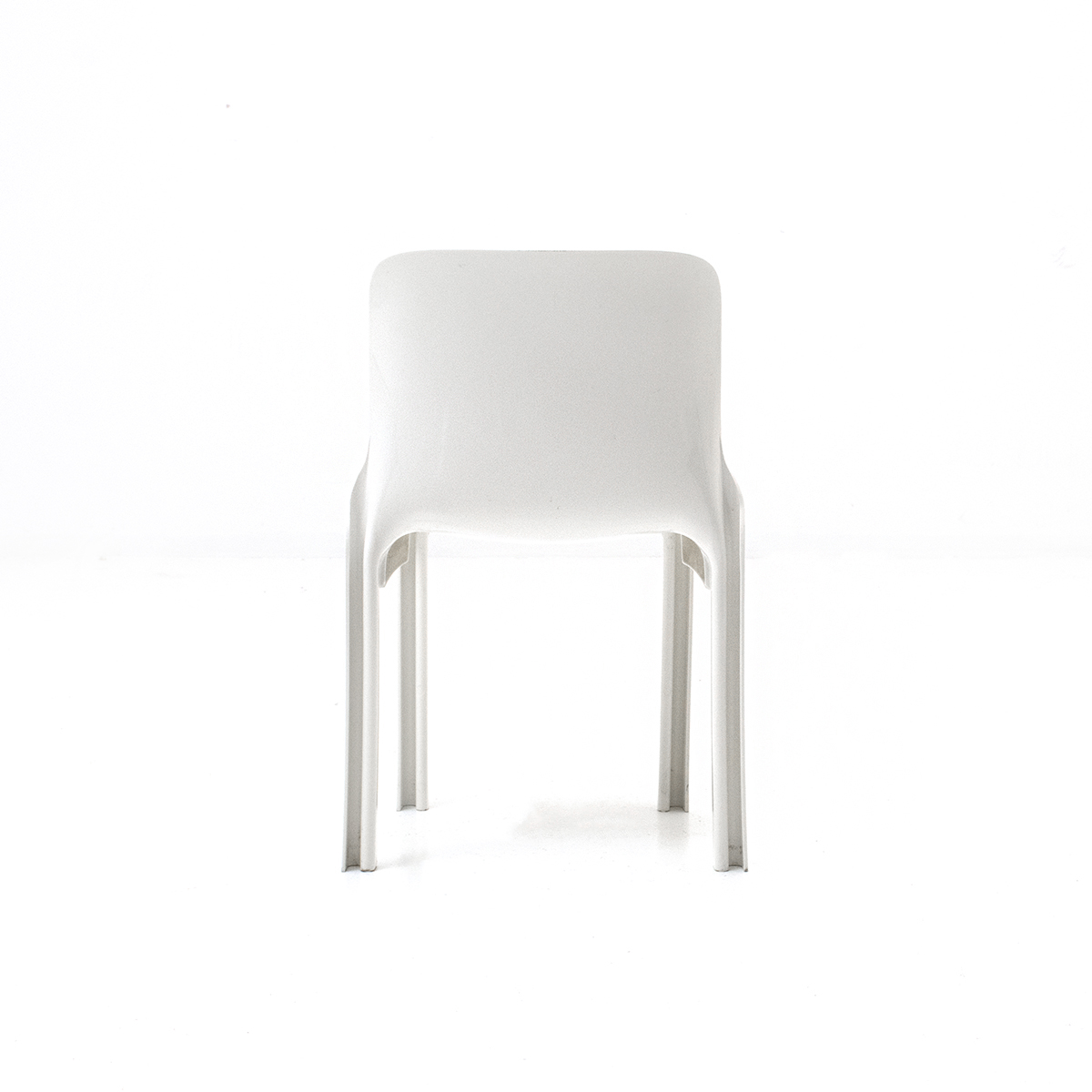 4-er Set Selene Chair, Vico Magistretti - 1