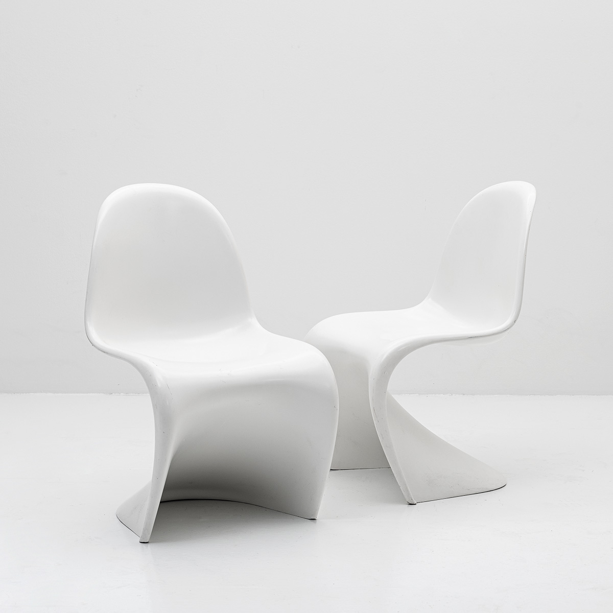 4er Set Panton Chair, 1. Edition
