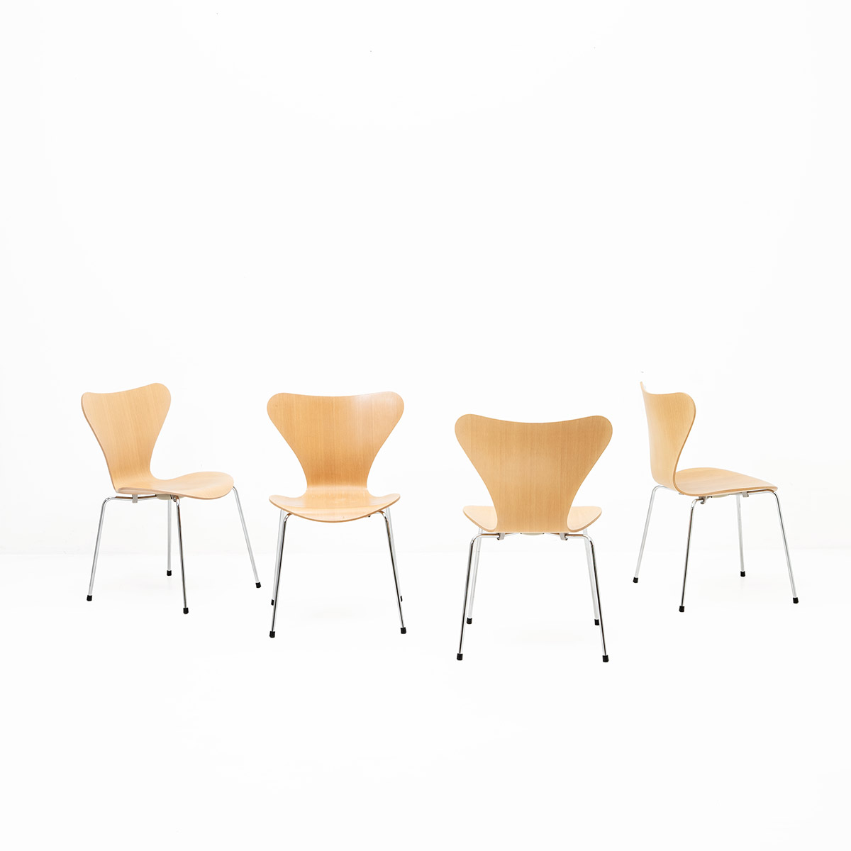 4er-Set „Series 7“ Stühle, Arne Jacobsen