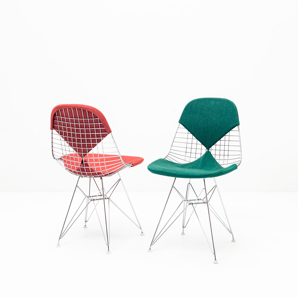 5 Stück Eames Wire Chair, Modell `Bikini` - 3