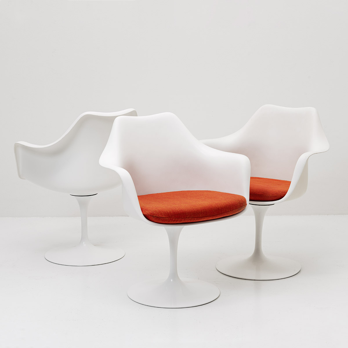 7er Set Saarinen Tulip Armlehnstühle von Knoll International - 3