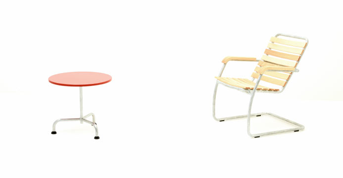 Atelier Alinea Garten-Loungetische ø55cm, neu, AtelierAlinea, Gartentisch, Garten