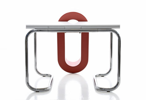 Auszugs-Tisch, Ensemble, Italien