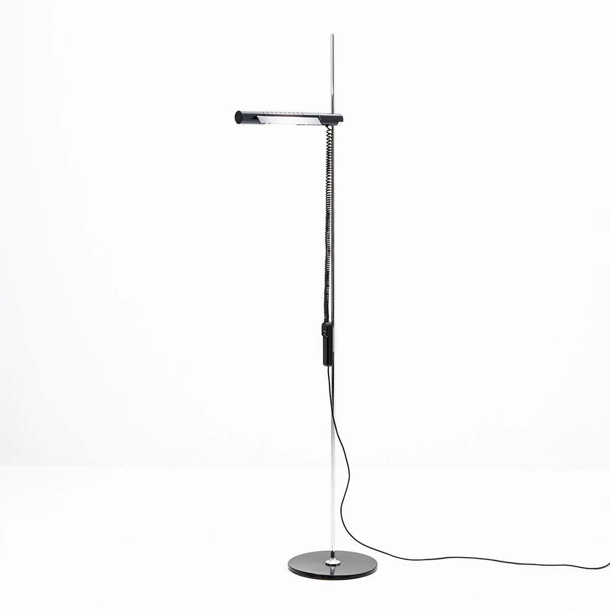 Baltensweiler Vintage Stehleuchte HALO, Spezialfarbe Blu Notte, Baltensweiler, Baltensweiler, Rosmarie & Rico, Stehleuchten, Lampen