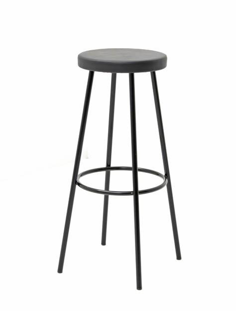 Barhocker, gepolstert, Neu - 0