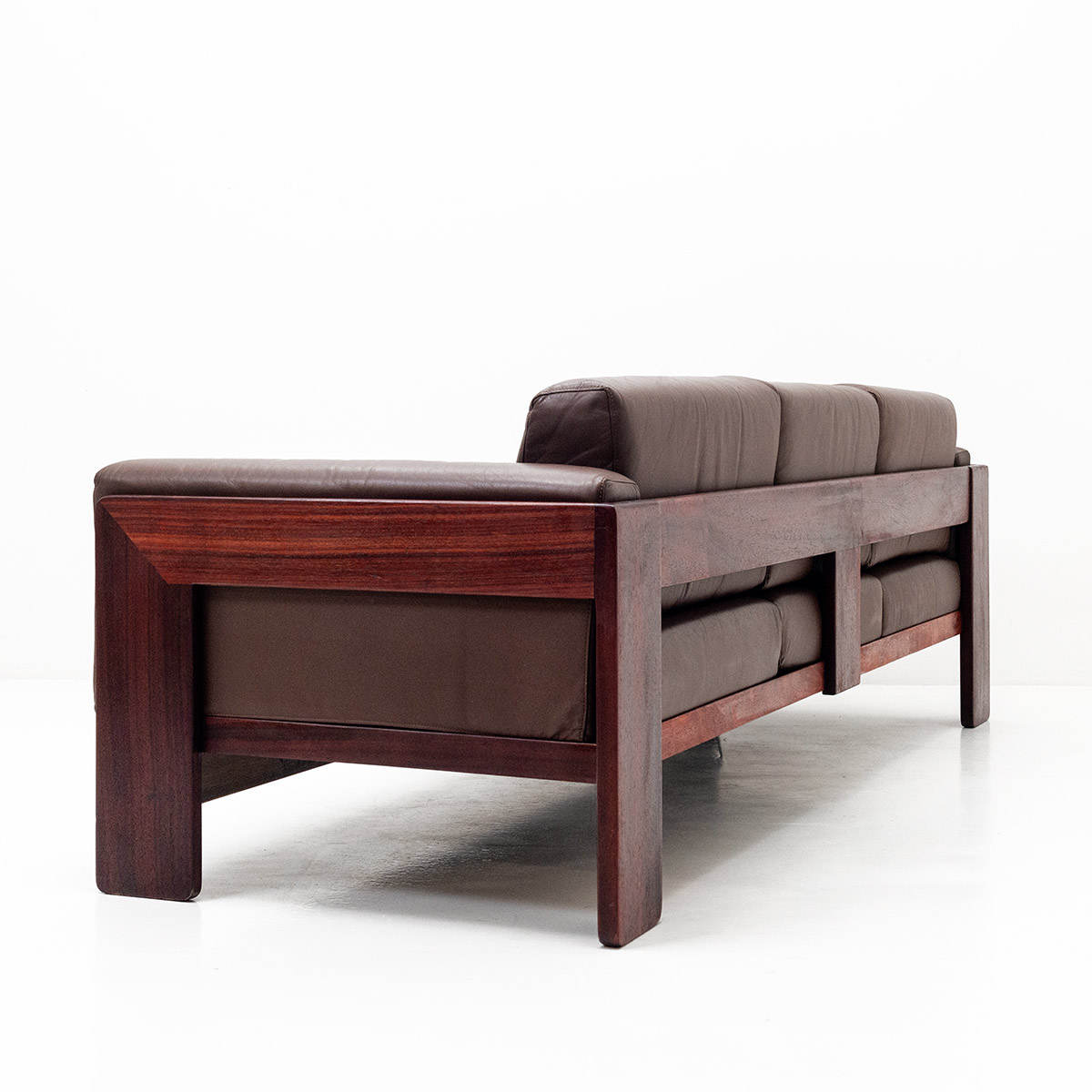 Bastiano 3er Ledersofa, Design T. Scarpa - 4