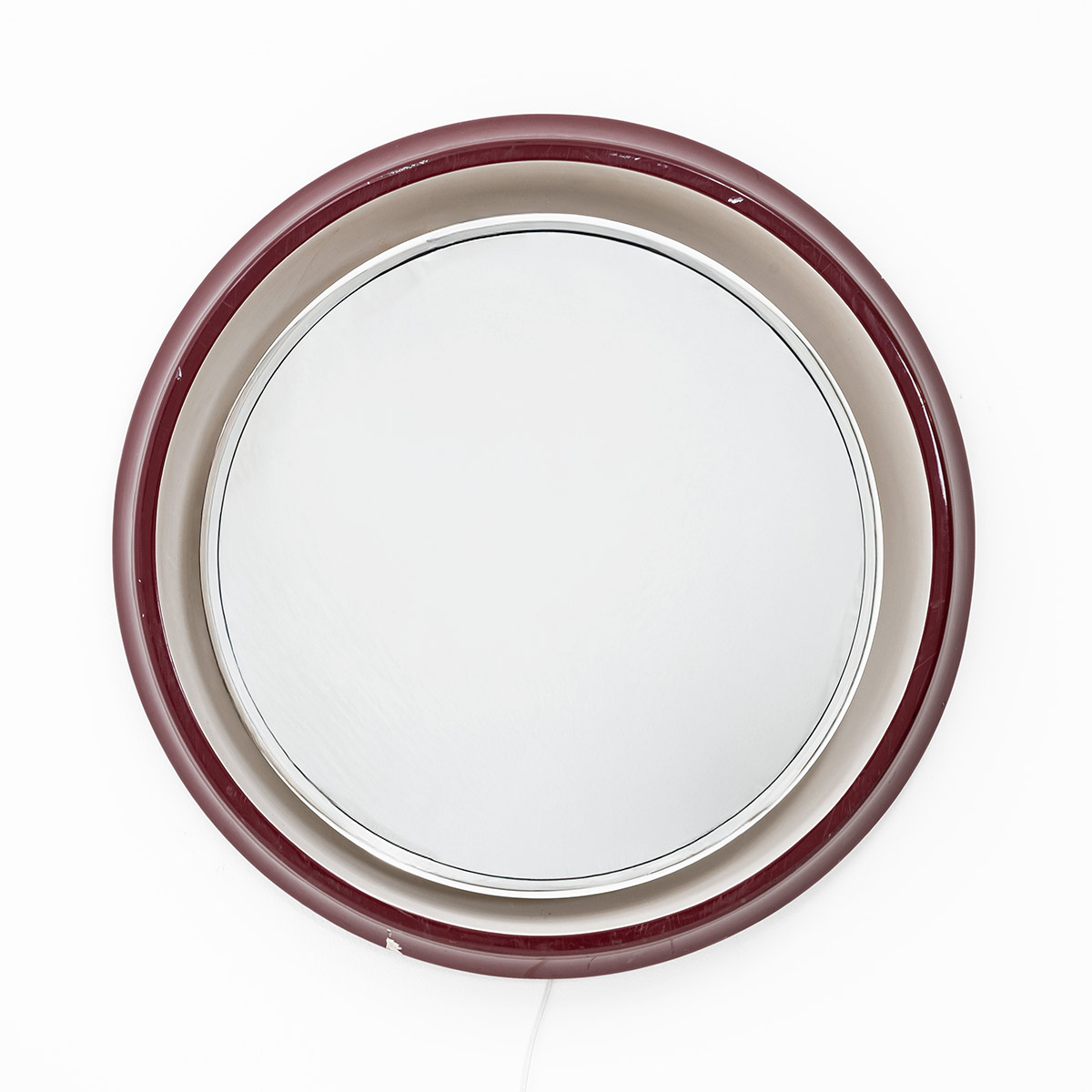 Beleuchteter Wandspiegel, 1960er Jahre, Diverses (klein), Diverses