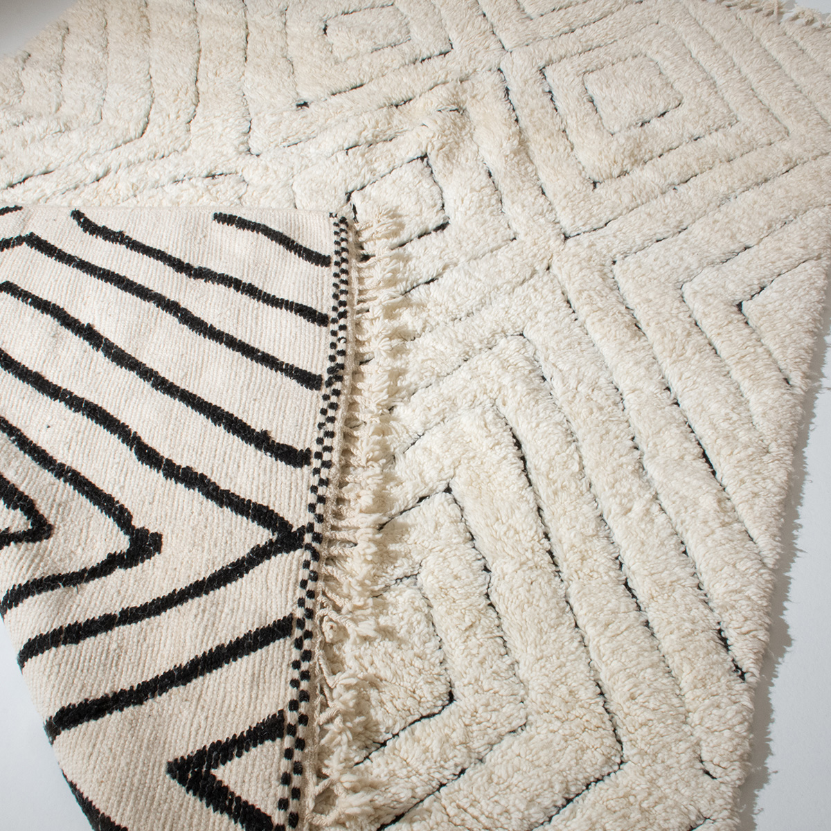 Berber Teppich aus Schafwolle
