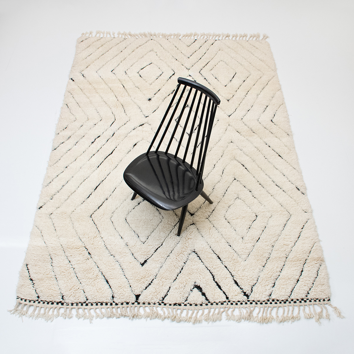 Berber Teppich aus Schafwolle - 0