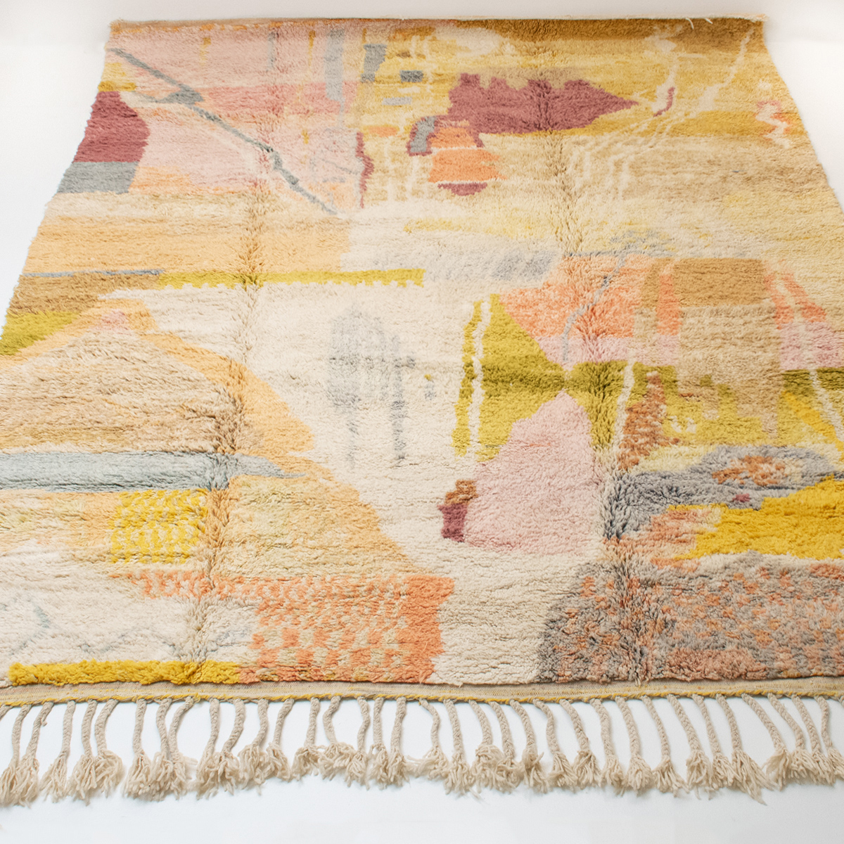 Berber Teppich, Schafswolle. Einzelstück - 2
