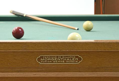 Billard, Carambole Tisch