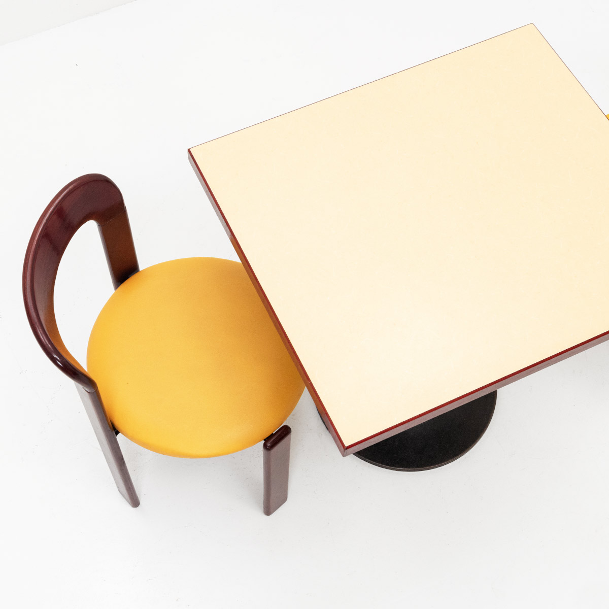 Bruno Rey Tisch und Stuhl Set Dietiker 1971, Dietiker, Bruno Rey, Stuhl, Stuhl + Hocker, Diverse Tische, Tisch