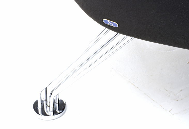 Chaiselongue, de Sede DS 142, schwarzes Leder - 3