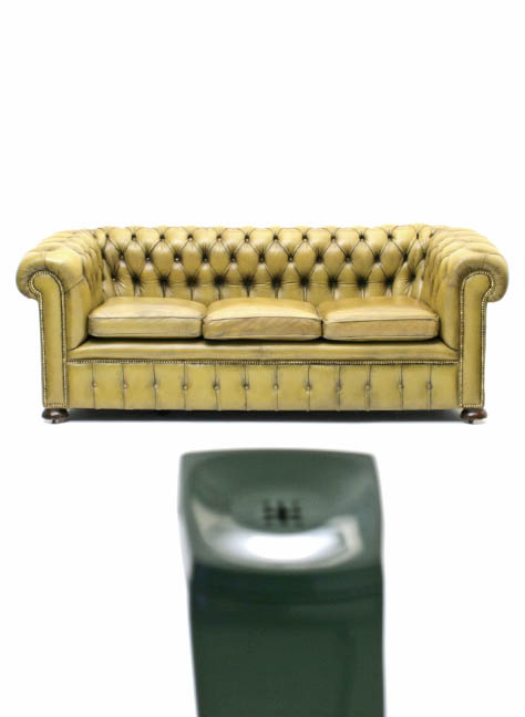 Chesterfield, Ledersessel - 1