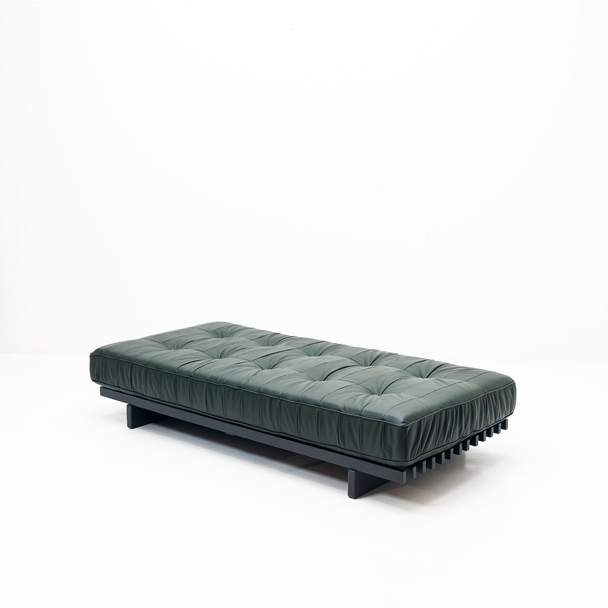 de Sede, DS80 Daybed, grünes Leder - 1
