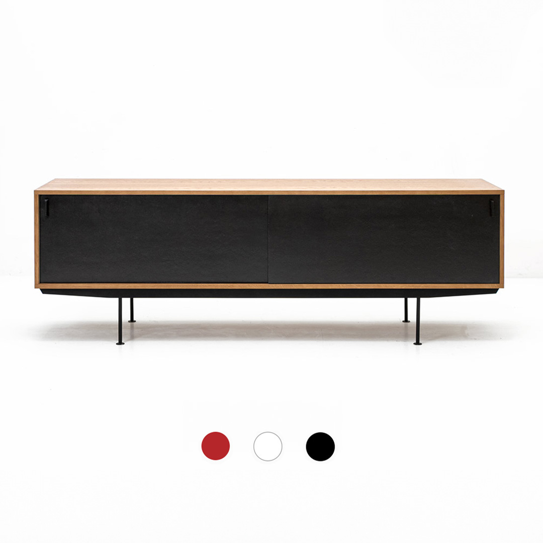 Dieter Waeckerlin Sideboard Sesam | Spezialausführung Eiche schwarz, SwissFurniture, Dieter Waeckerlin, Sideboard, Sideboard + Kommode
