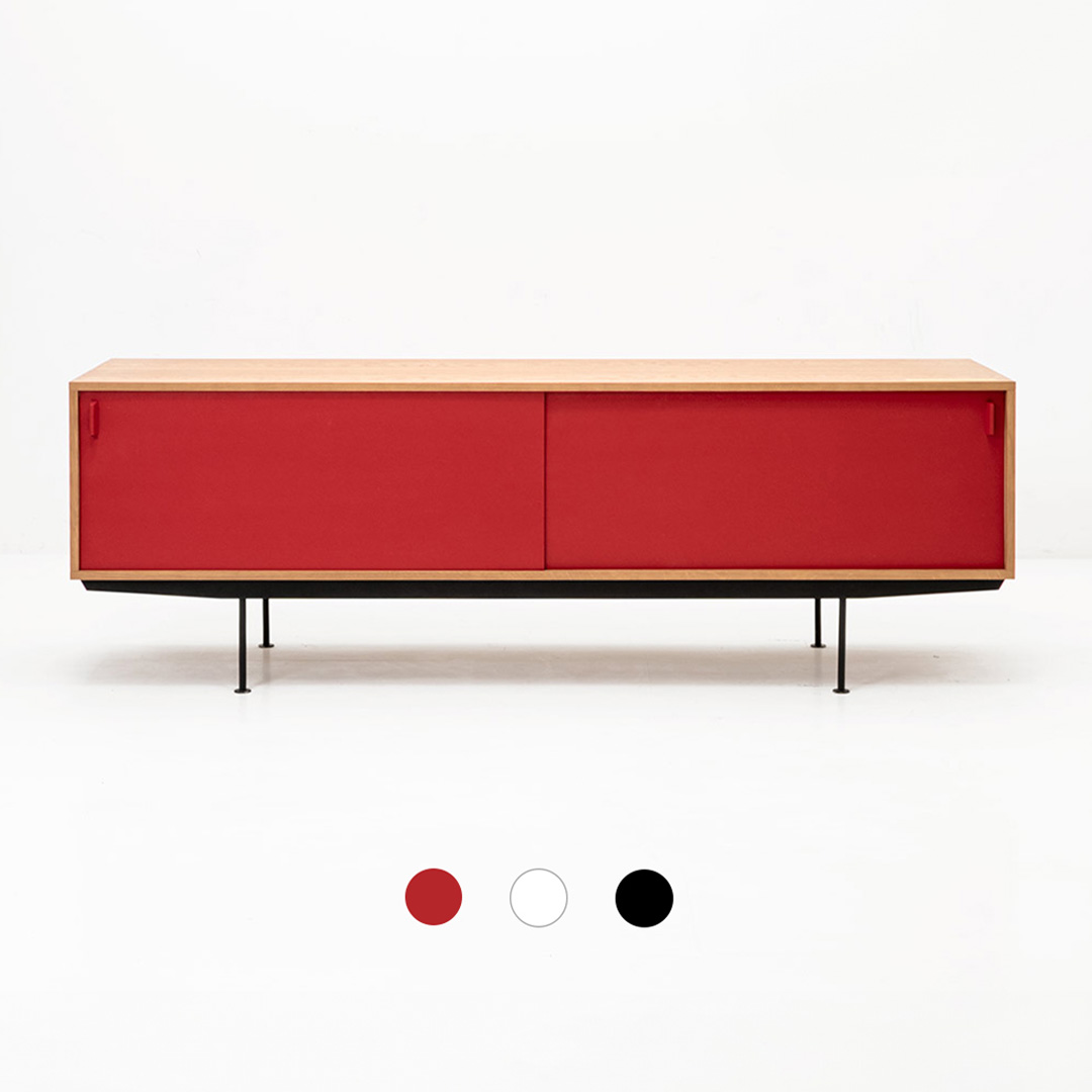 Dieter Waeckerlin Sideboard Sesam | Standardausführung Eiche rot, SwissFurniture, Dieter Waeckerlin, Sideboard, Sideboard + Kommode