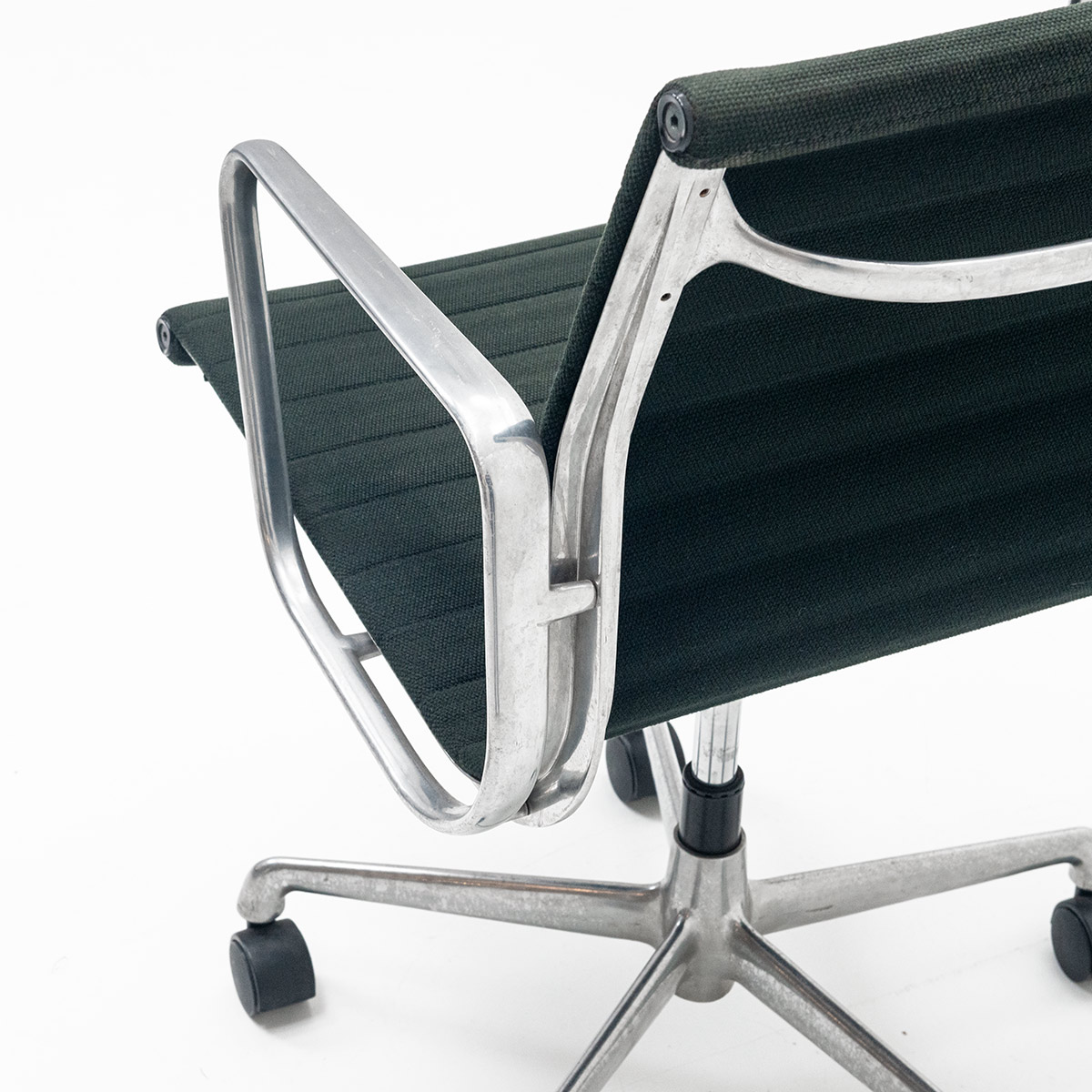 Eames Alu Chair, Stoff Hopsak anthrazit - 2