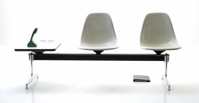 Eames Sitzbank Vintage, Vitra, Ray & Charles Eames, Diverses (gross), Diverses, Bank, Stuhl + Hocker