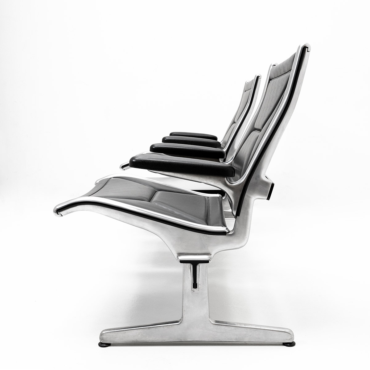 Eames Tandem Sling Flughafenbank, 2 Stück - 0
