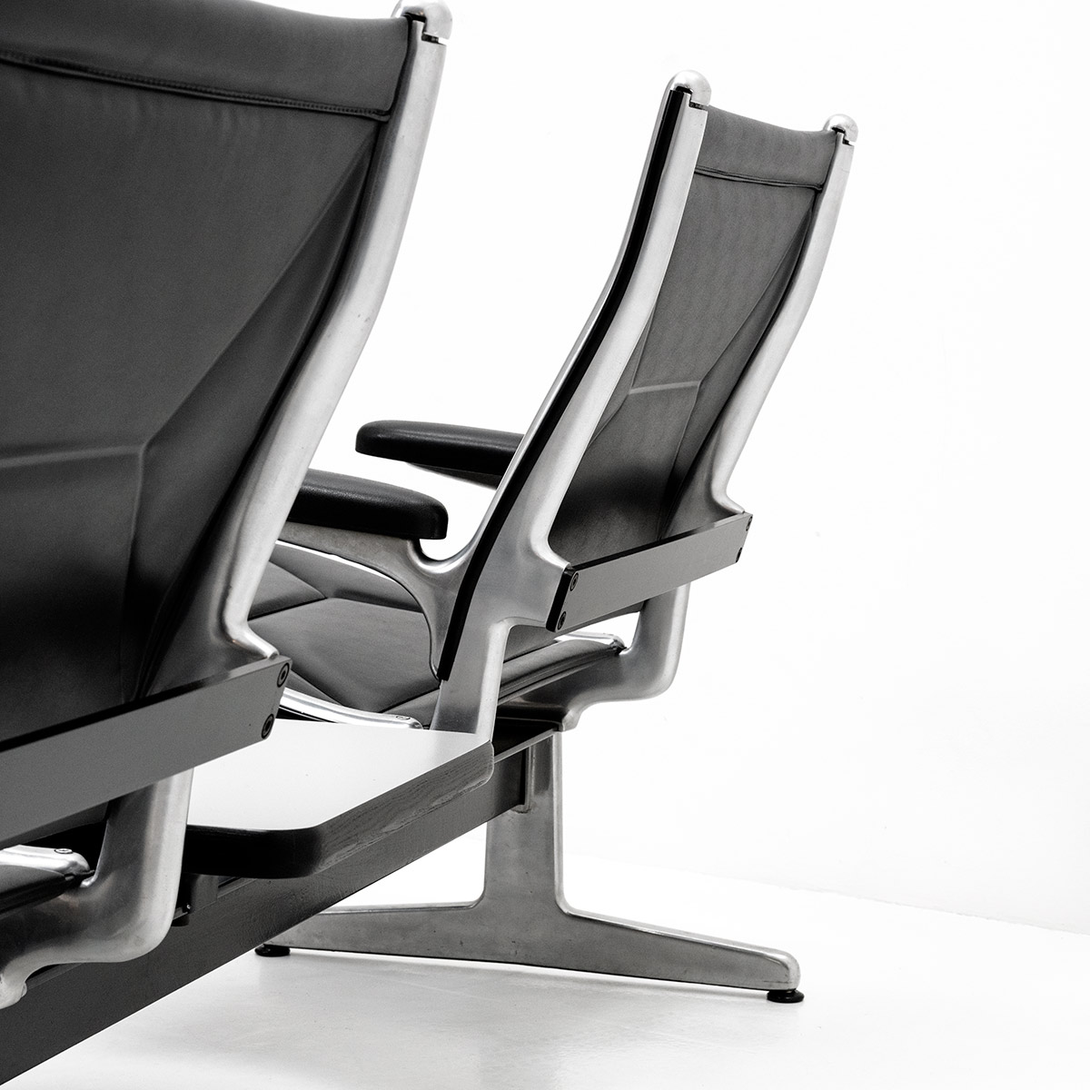 Eames Tandem Sling Flughafenbank, 2 Stück - 3