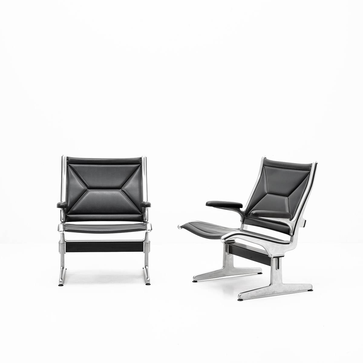 Eames Tandem Sling Flughafenbank, 2 Stück - 1