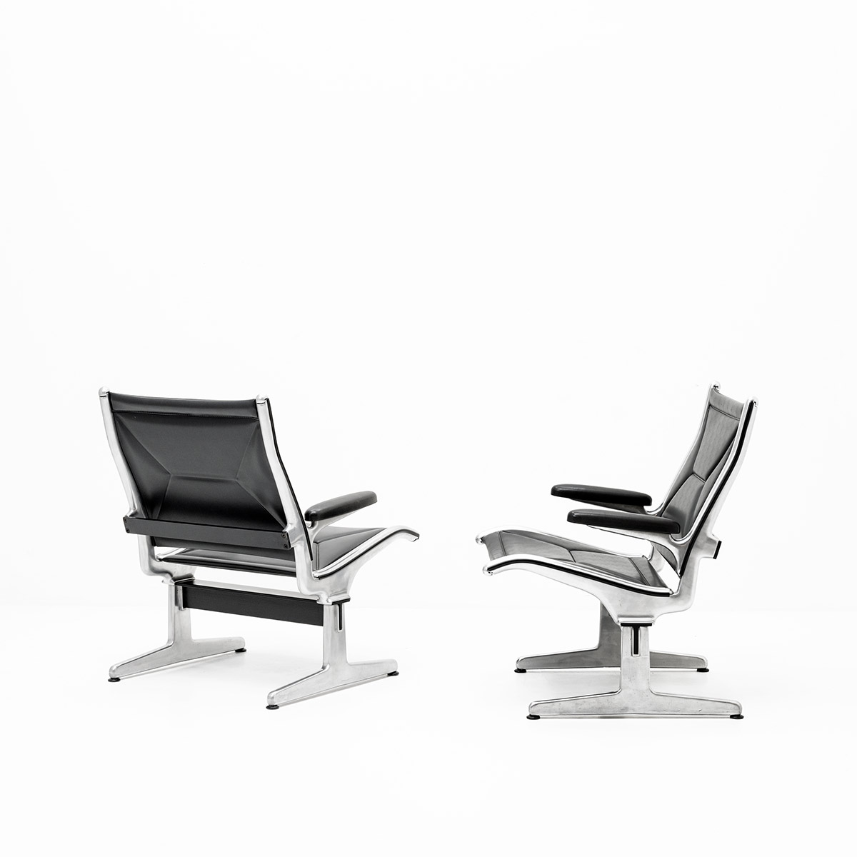 Eames Tandem Sling Flughafenbank, 2 Stück - 6