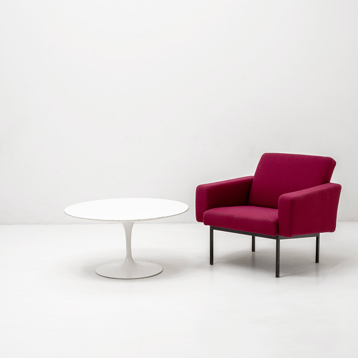 Eero Saarinen Tulip Couchtisch, Ø 80 cm, Knoll International, Saarinen, Eero, Lounge-Tisch, Tisch