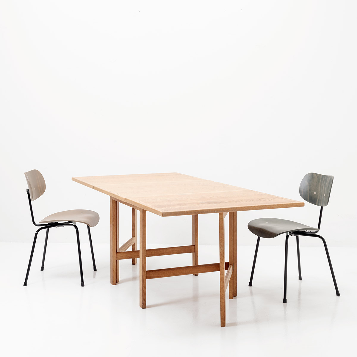 Esstisch, klappbar, Eiche, Hans Wegner, 60er Jahre