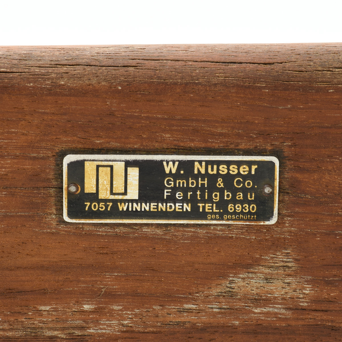 Gartenbank, 60er, 70er Jahre - 0