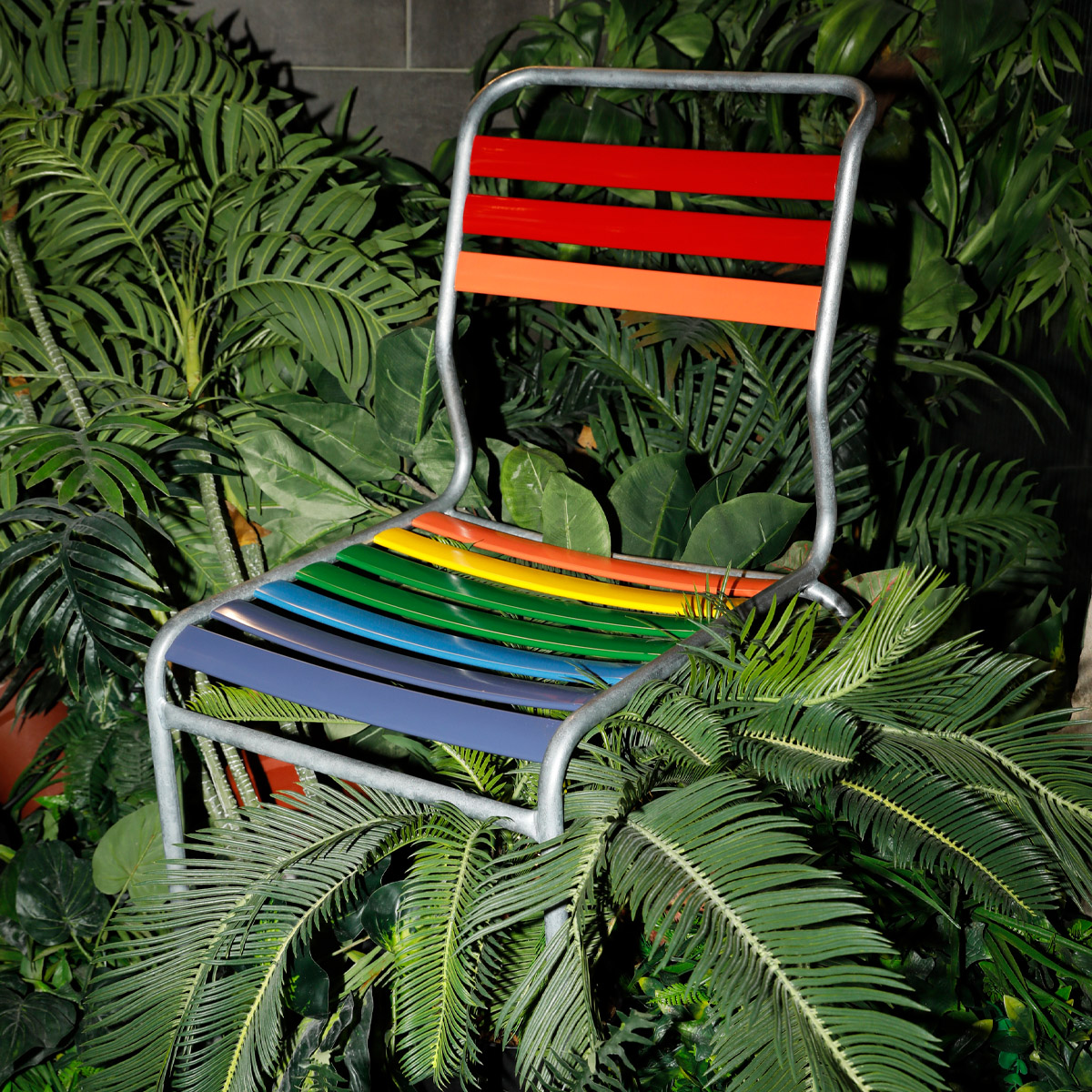 Gartenstuhl, Kunststofflatten in über 33 Farben an Lager - 8