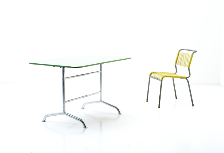 Gartentisch, 120cm, Blassgrün - 2