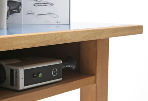 Grosse Kelkotische in Hellblau - 3