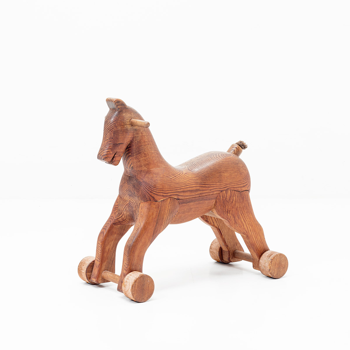 Grosses Kinder Holzpferd