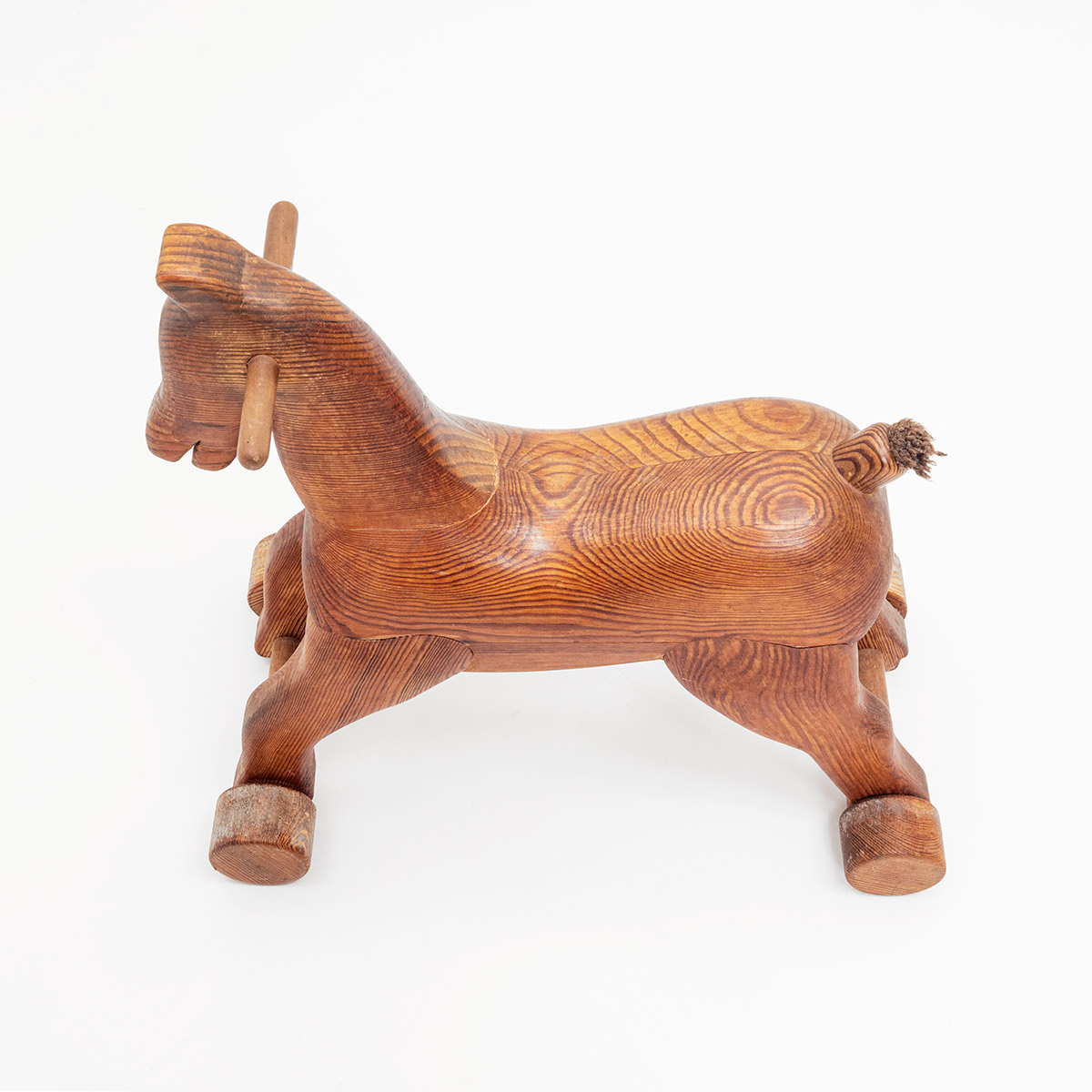 Grosses Kinder Holzpferd - 0