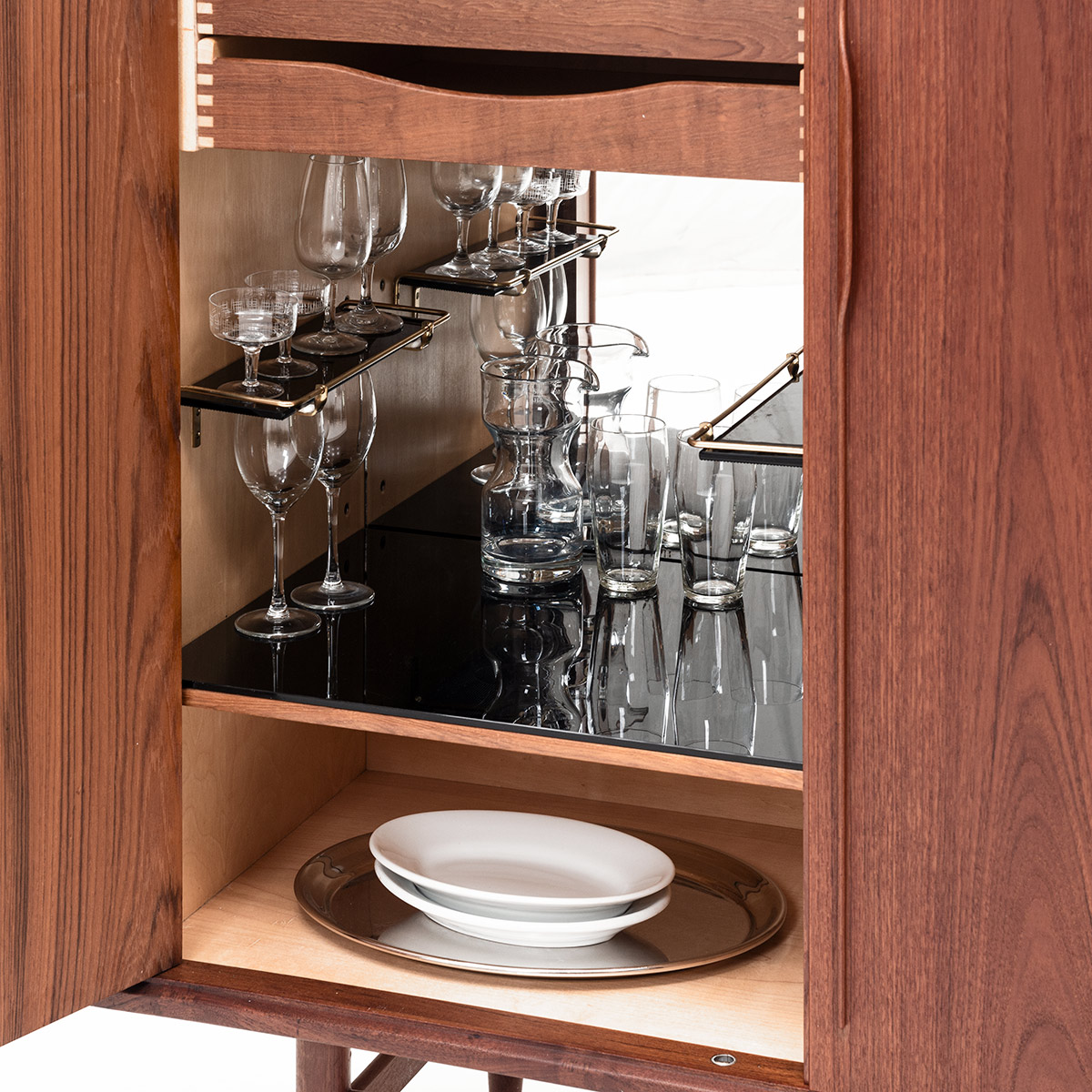 Highboard, Swiss Teak, 60er Jahre - 1
