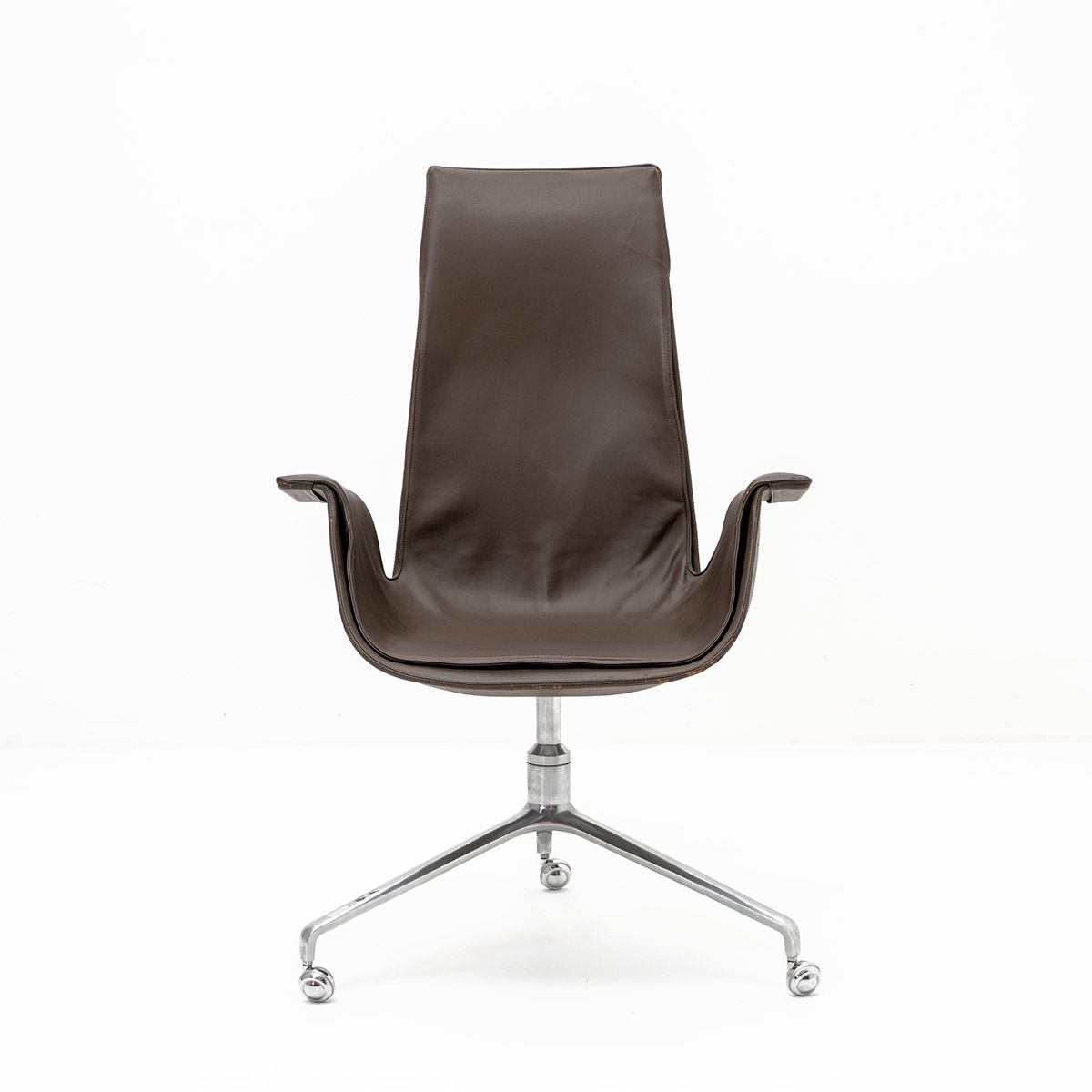 Modell Fk 6725 Tulip Chair mit hoher Rückenlehne , Büro-Stuhl, Stuhl