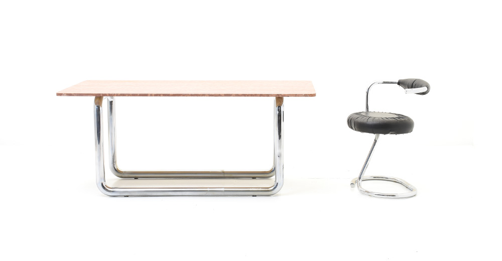 Italienischer Steintisch, 70er Jahre - 1