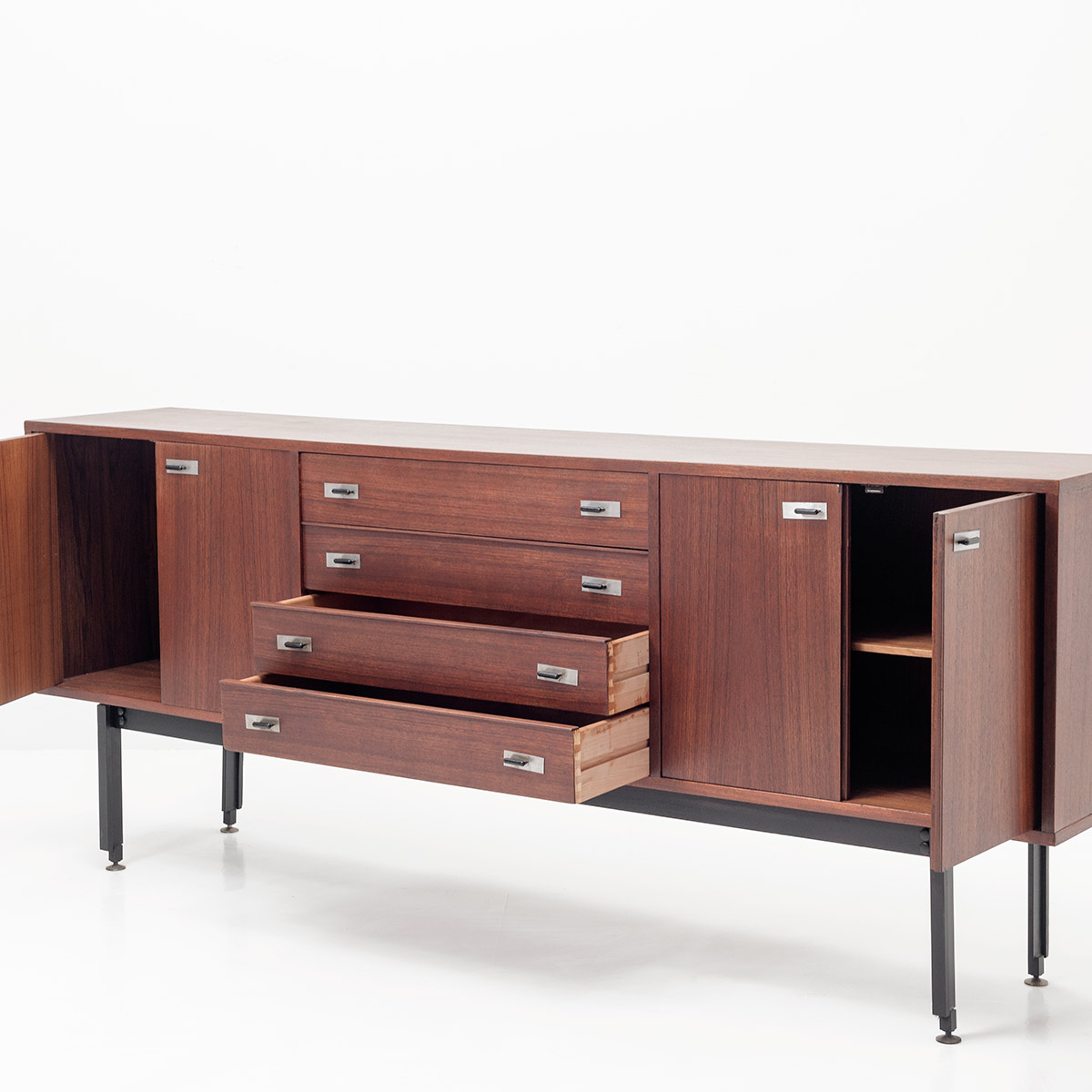 Italienisches Teak Sideboard - 2