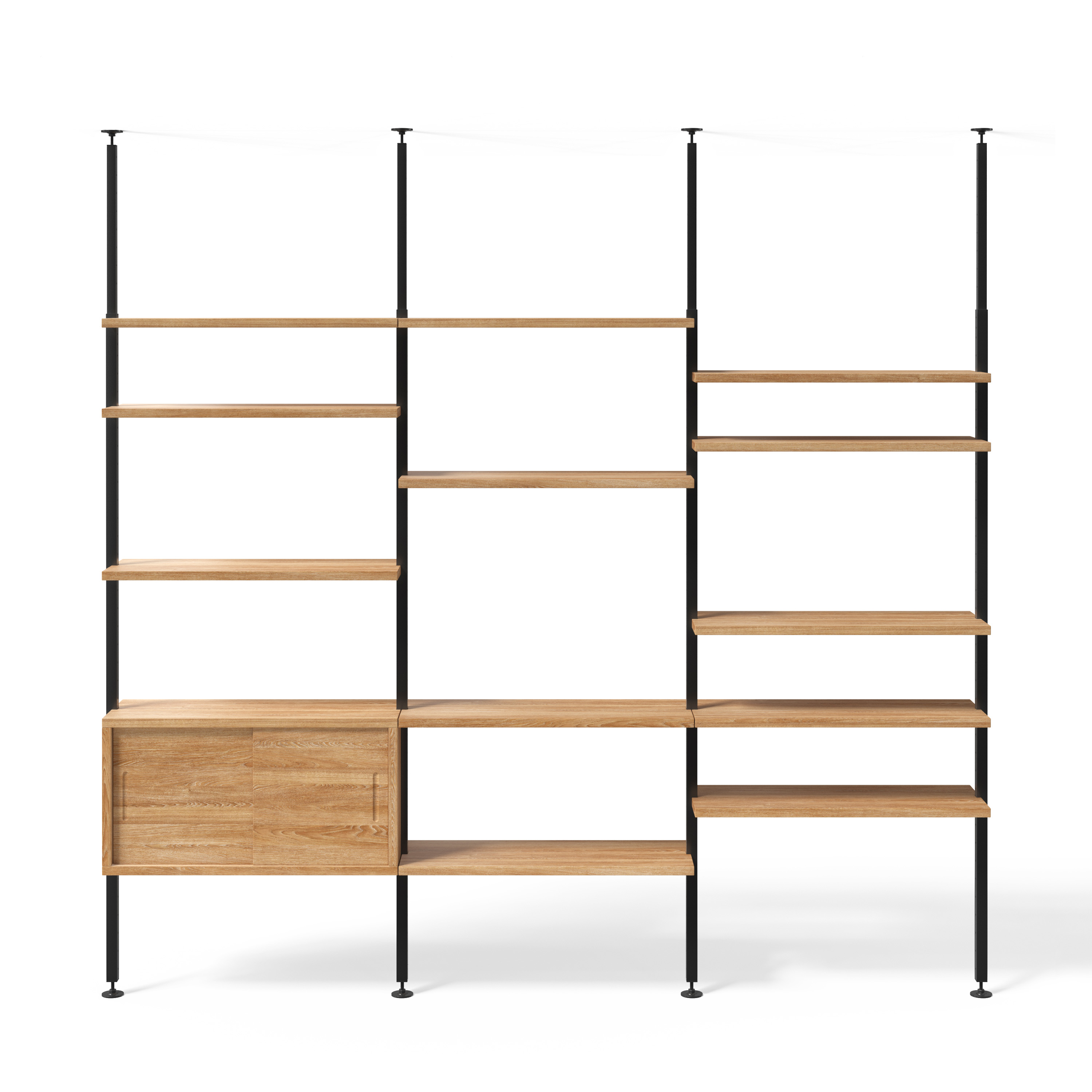 Johann's Teleskopregal 3er Holz Neu | Regale | Regale + Aufbewahrung