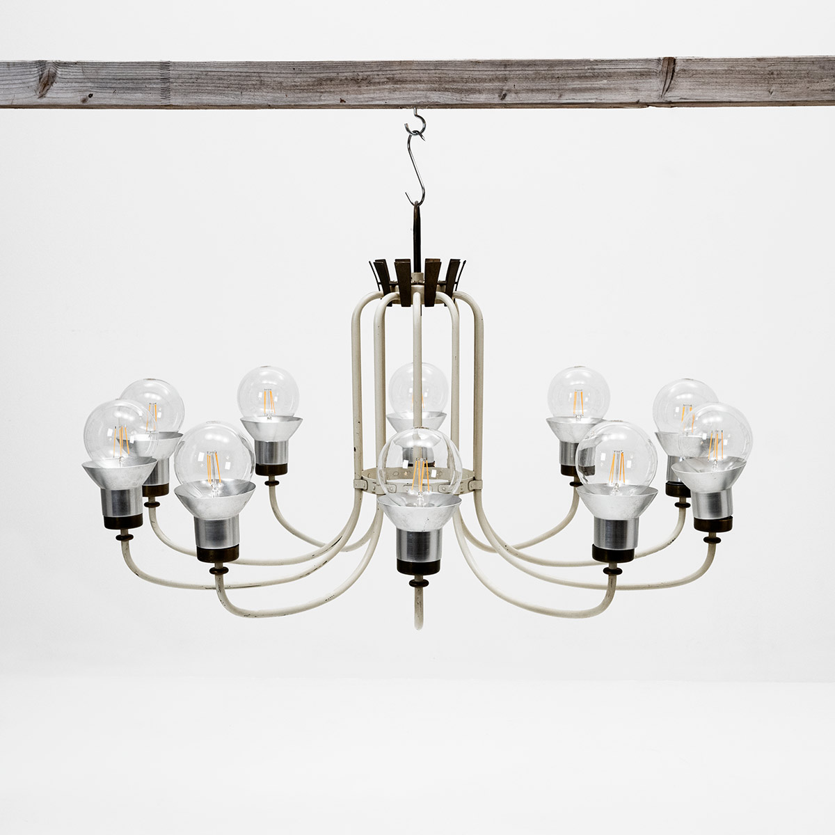 Kronleuchter 10-Flammig, vintage, Deckenleuchten, Lampen