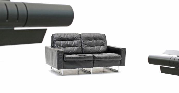Ledersofa 60s de Sede