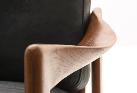 Ledersofa, Illum Wikkelsø, Dänisch Design - 3