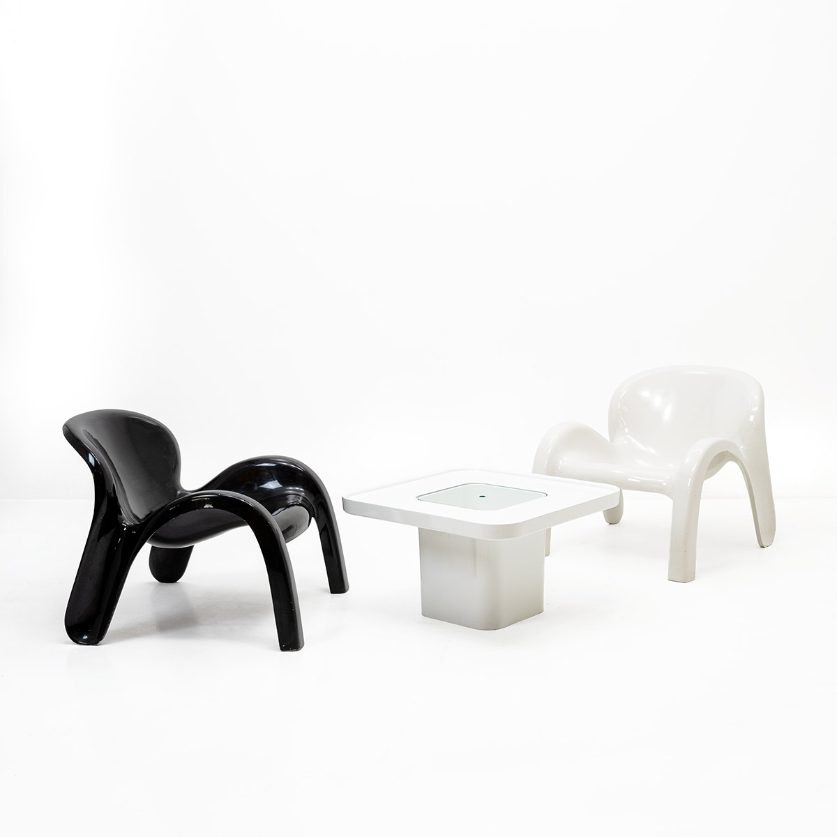 Lounge Chairs GN2 von Peter Ghyczy, 1970er Jahre, Ghyczy, Peter, Diverse Sessel, Sessel
